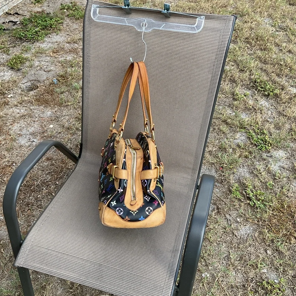 🌟Louis Vuitton🌟black multi Murakami Claudia AS4088